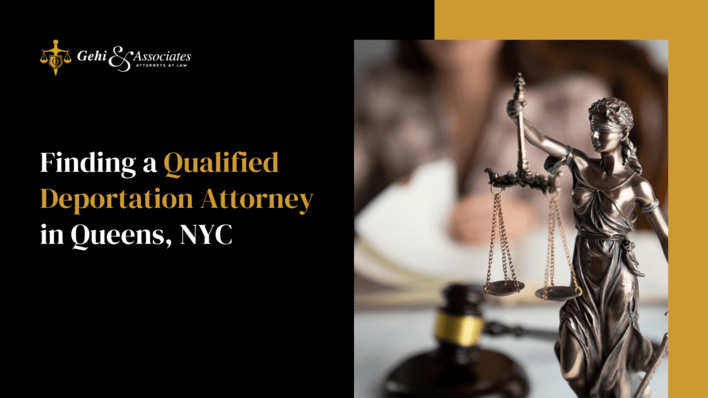 Graphic design: Finding a Qualified Deportation Attorney in Queens NYC