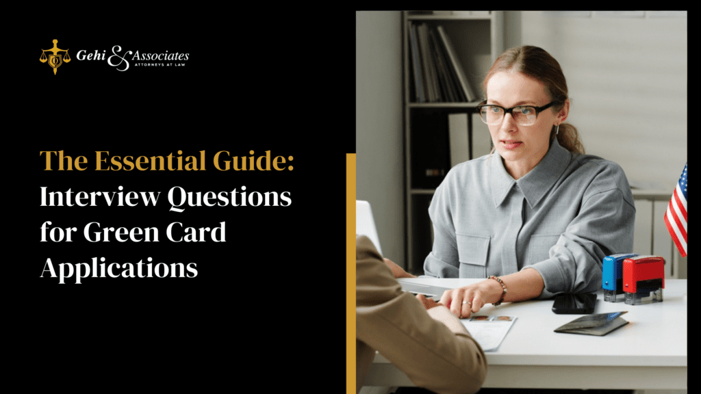 Interview Questions for Marriage-Based Green Card Applications