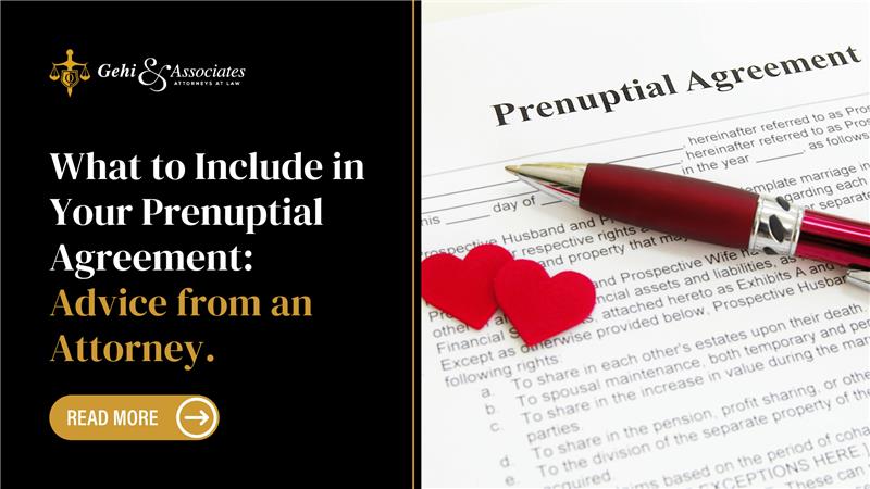 prenuptial agreement attorney